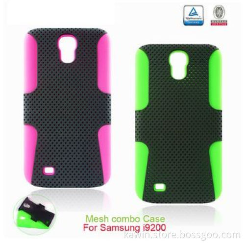 Mesh Combo 2-in-1 PC + Silicone Cover for Samsung Galaxy Mega 6.3
